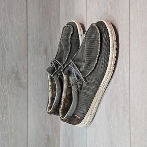 Hey Dude Mens Wally Kite Musk Loafer Slip on shoes sz 13